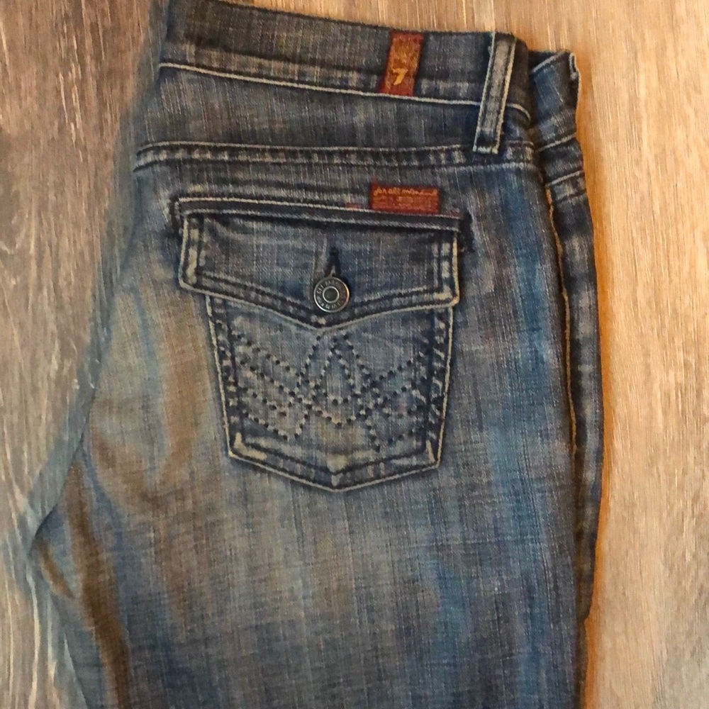 7 for all mankind women’s jeans size 26 boot cut